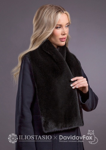 Шарф норка блэк